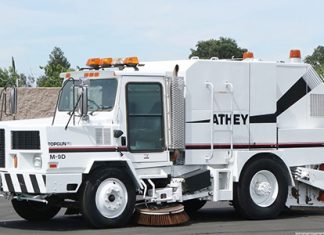 Athey is on the leading edge of sweeper technology.