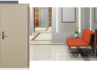 Ceco’s steel doors can be stained to match the color and warmth of wood but the security of steel.