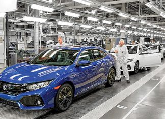 Honda of America Manufacturing began operations in 1979 at a motorcycle plant near Marysville, Ohio.