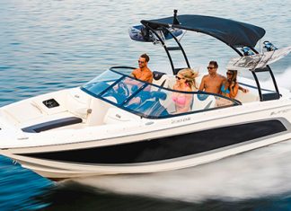 Larson Boats is famous for its classic designs and old-world craftsmanship.