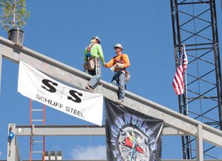 Schuff Steel makes structural steel products for bridges, casinos, office buildings, hospitals and industrial buildings.