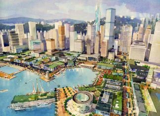 central harbourfront promenade emerald