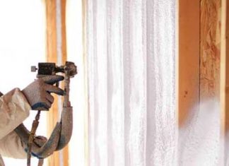 spray foam insulation