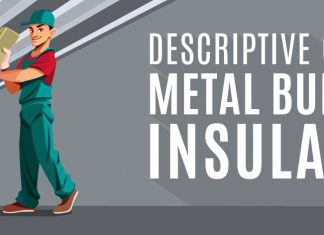 viking steel structure descriptive guide to metal building insulation infographic