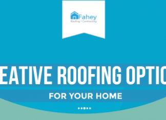 creative roofing options for your home infographic