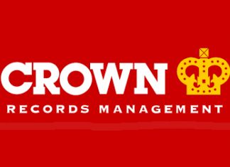crm crown records management logo