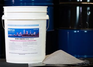 acid crete epoxy floor patch