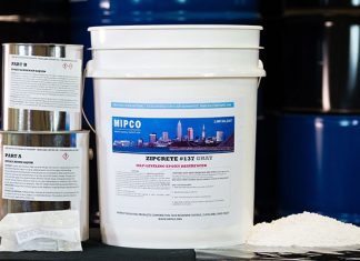 zip crete self leveling floor epoxy