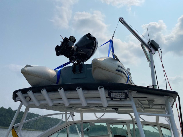 The steel crane from OZ Lifting Products was the most cost-effective option based on the budget.