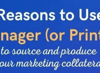 6 reason to use a print manager infographic banner