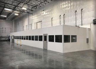 panel built modular office