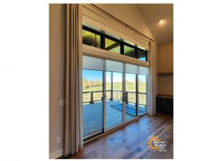 solar shield automated roller shades