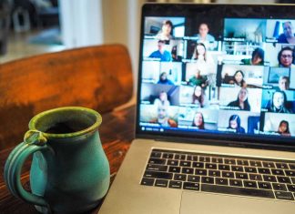 Video conference team collaboration.