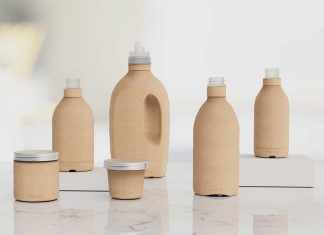 Hybrid packaging, like Ecologic provides product stability and barrier with a molded fiber outer shell and a thin inner plastic liner.