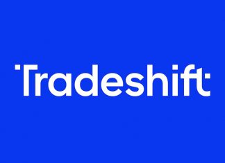 tradeshift logo blue