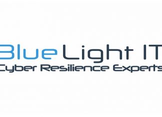 blue light it logo