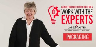 labelmatster lithium ion battery packaging