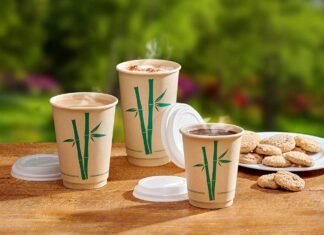 celebration packaging bamboo cups